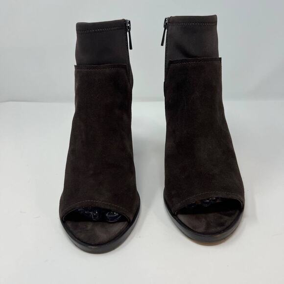 Donald J Pliner Women's Kleo Open Toe Ankle Bootie Size 9M Brown - Picture 3 of 13